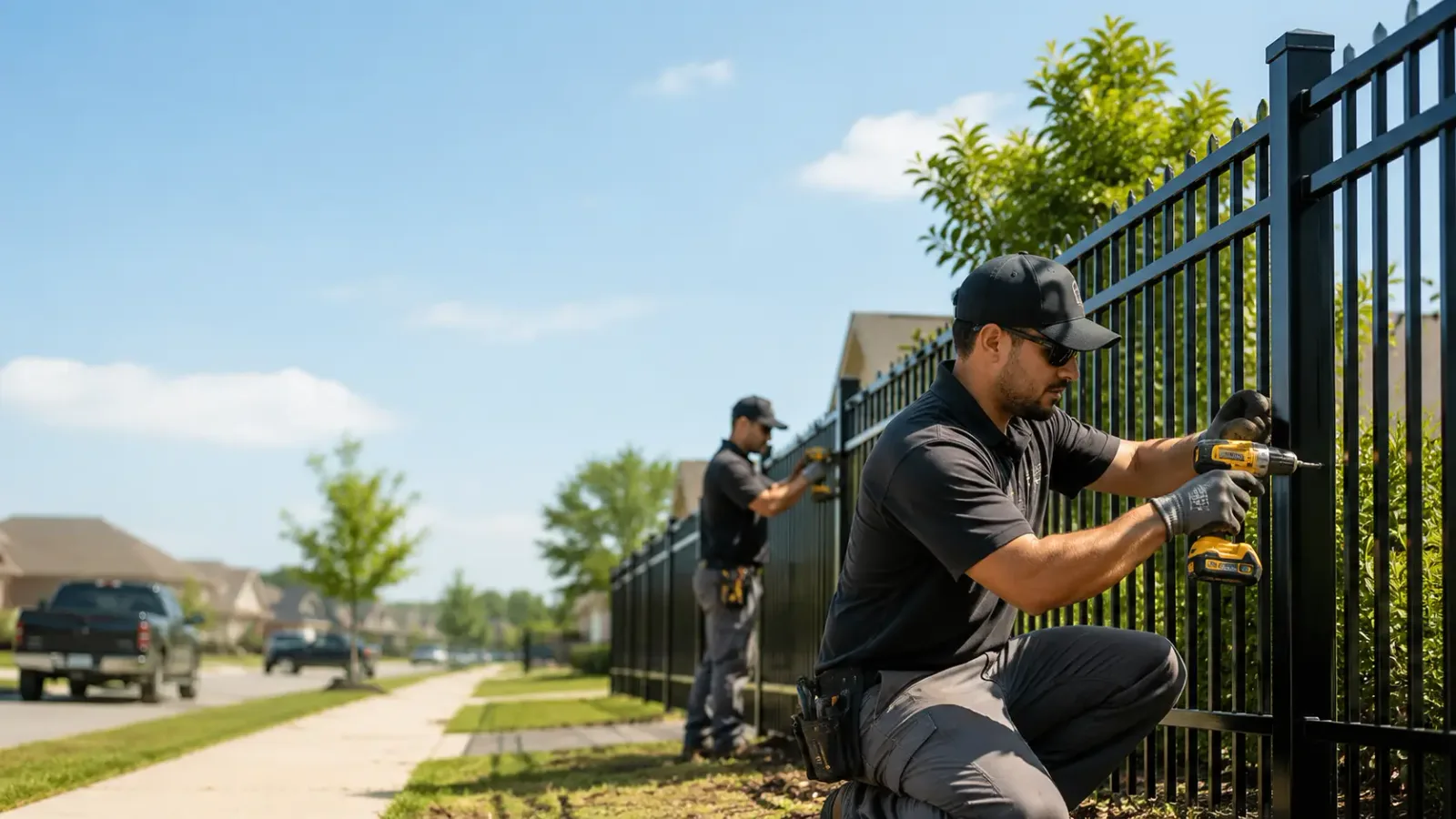 Metal Fence Installation in Commerce, MO
